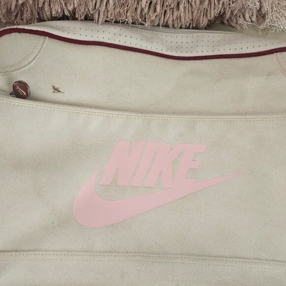 VTG Vintage Nike Crossbody Messenger Bag Teal Black Backpack Y2K - Picture 3 of 5